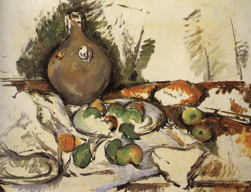 Paul Cezanne have a bottle of still life China oil painting art